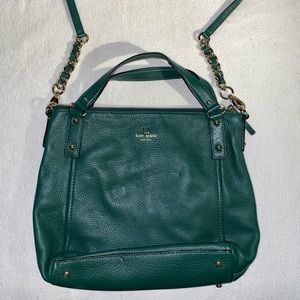 Green/Aqua Kate Spade Crossbody Bag